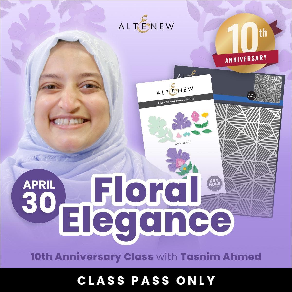 Floral Elegance with Tasnim