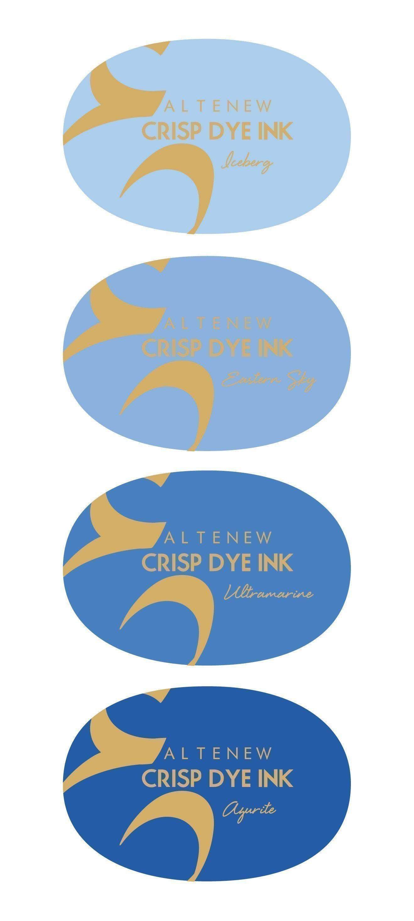 Altenew Ink Bundle Lapis Lazuli Crisp Dye Ink Oval Set