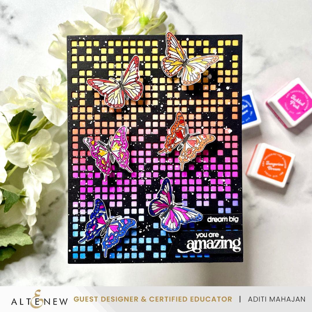 Mini Delight: Butterfly Dreams Stamp & Die Set
