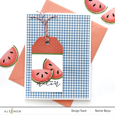 Altenew Mini Delight Mini Delight: One in a Melon Stamp & Die Set