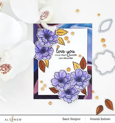 Altenew Mini Delight Mini Delight: Winsome Bloom Stamp & Die Set