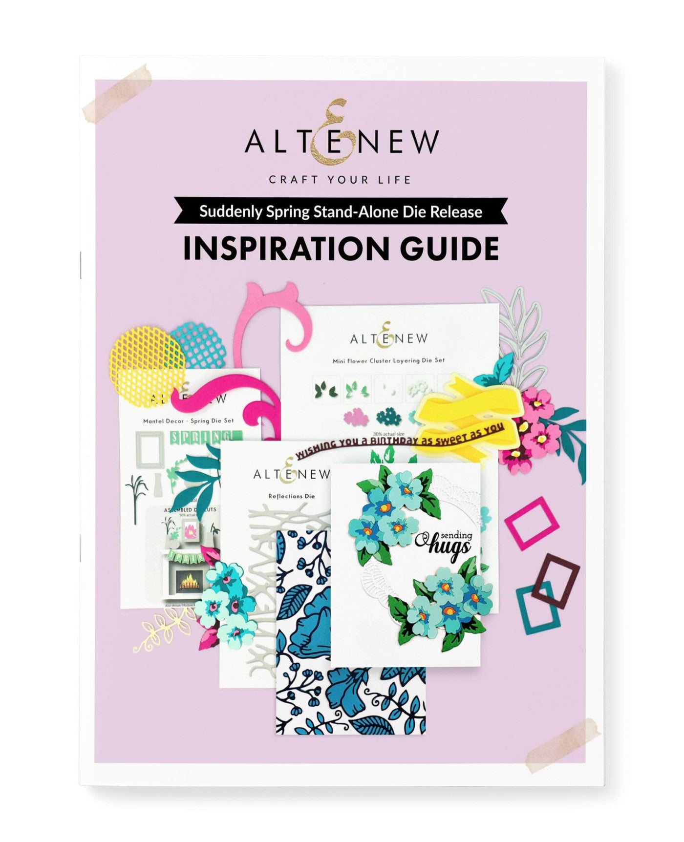 55Printing.com Printed Media Suddenly Spring Stand-alone Die Release Inspiration Guide