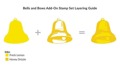 Altenew Stamp & Die Bundle Bells and Bows Add-On Stamp & Die Bundle