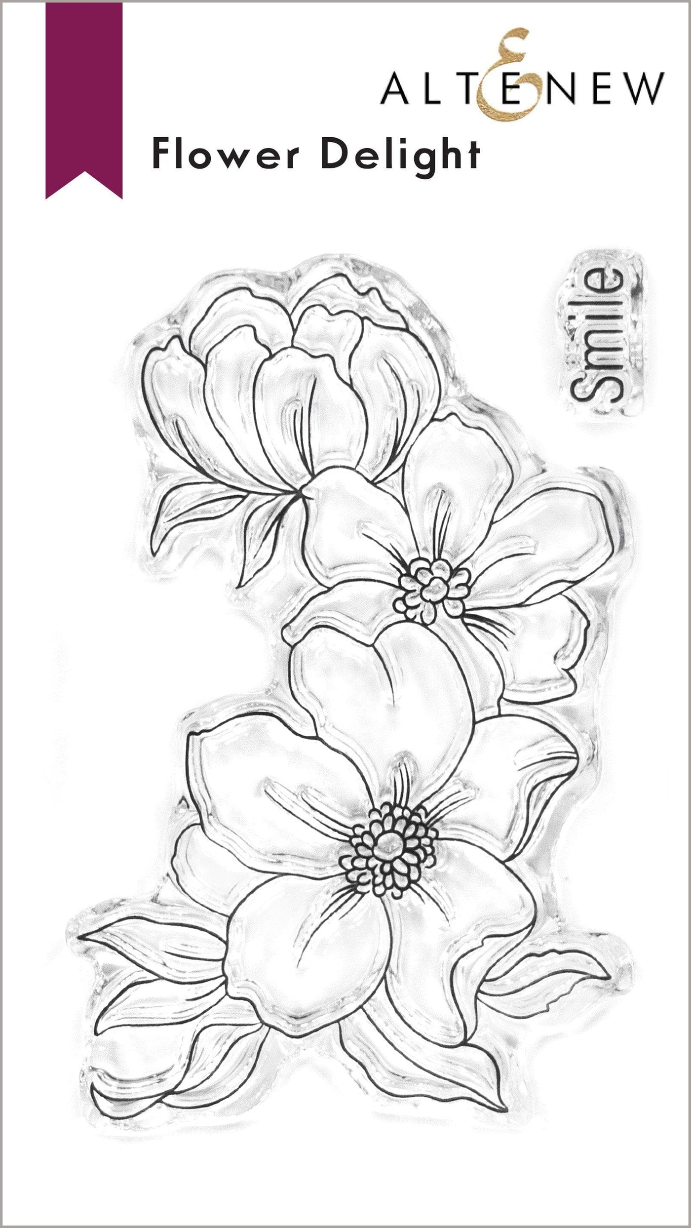 Altenew Stamp & Die Bundle Flower Delight Stamp & Die Bundle