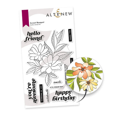 Altenew Stamp & Die Bundle Sweet Bouquet