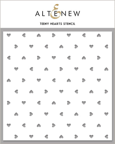 Photocentric Stencil Teeny Hearts Stencil