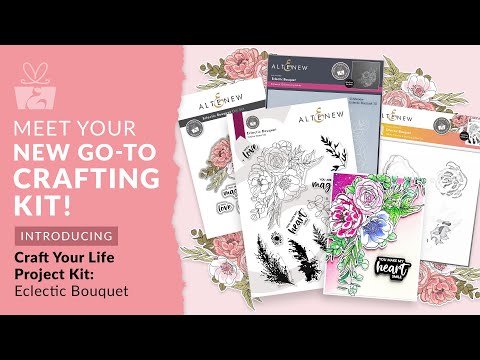 Craft Your Life Project Kit: Eclectic Bouquet