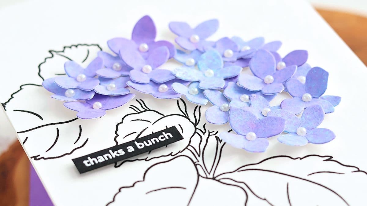 Combining Stamping & Die Cutting in a Fun Way by Michelle Short for Altenew