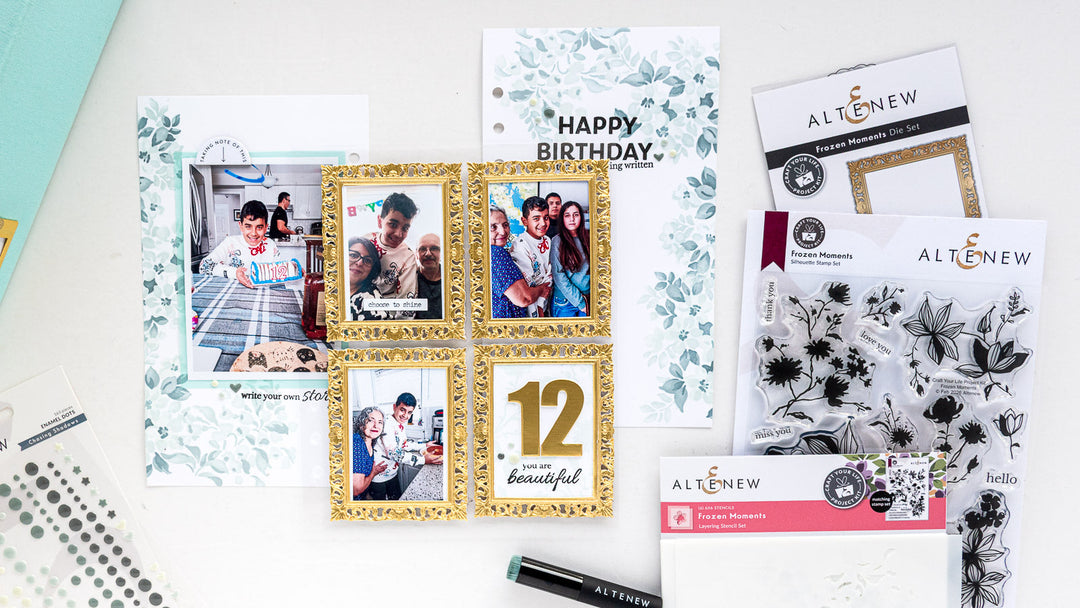 @altenew_combining texture and color in your projects by Nathalie DeSousa