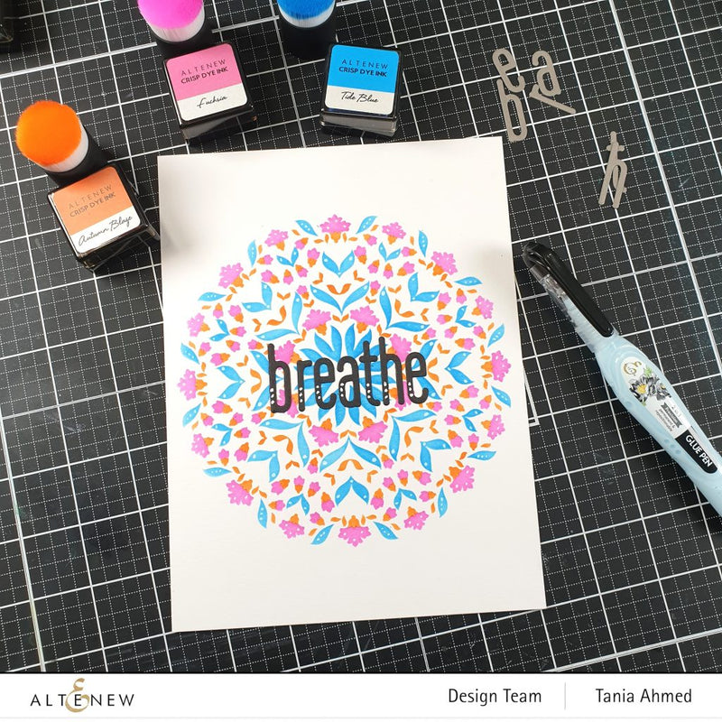 3 Ways with Mandala Builder Stencil!