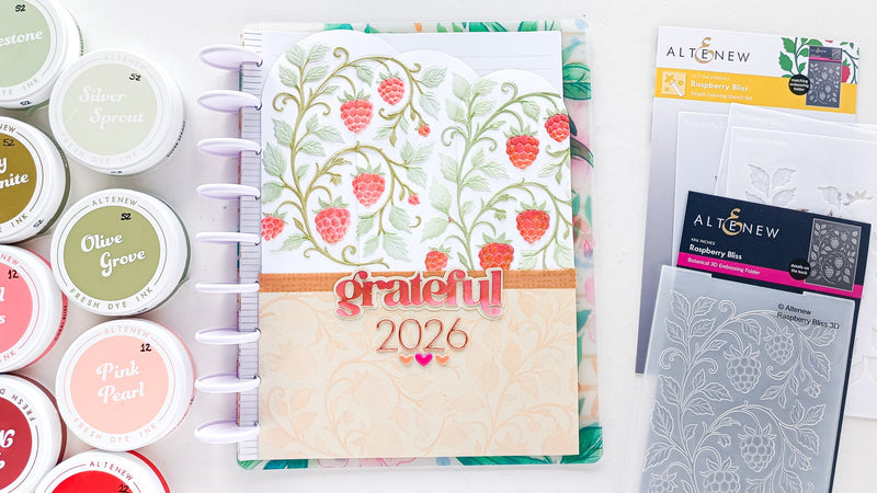 A Fall Inspired Project with Raspberry Bliss