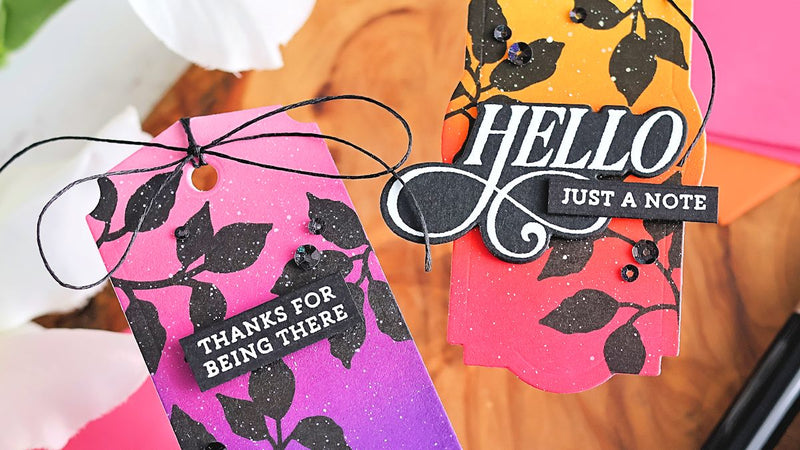 Silhouette Stamping: An Easy Technique with Beautiful Results
