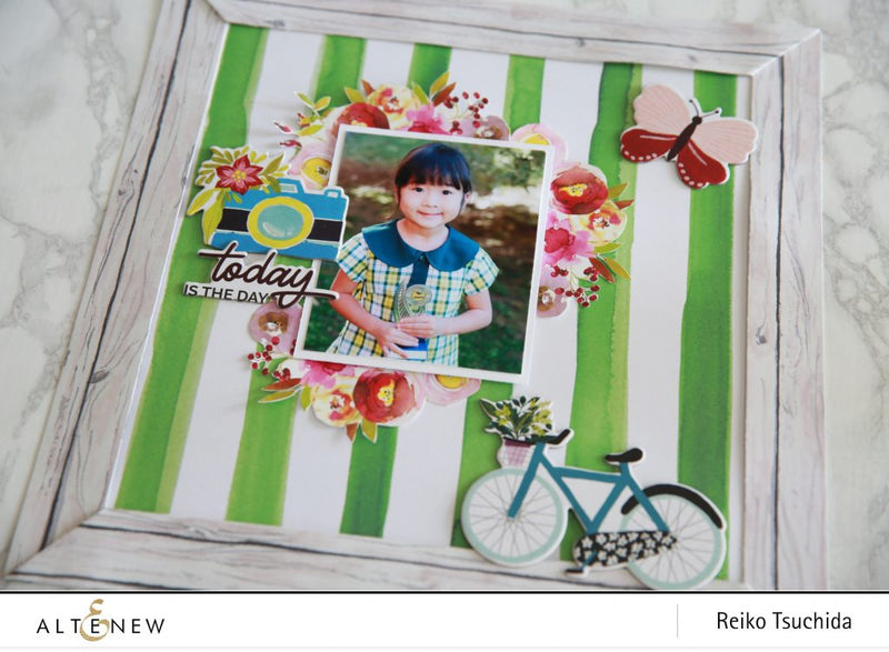 Create a 12-Inch Scrapbook Layout in 30 Minutes