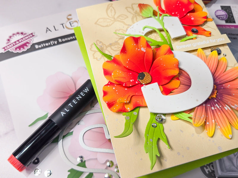 DIY Mother’s Day Card Ideas: Monogram Cards & Floral Ink Blending | Perfect Pairings with Jaycee