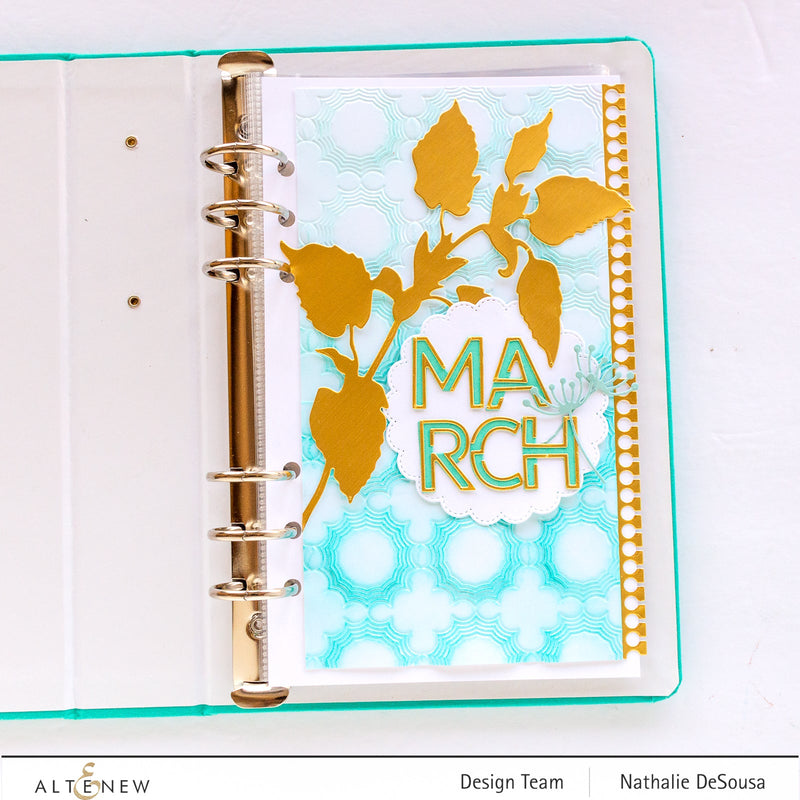 Add a Pop of Metallic Shine to Memory Keeping Journals (with Video Tutorial)