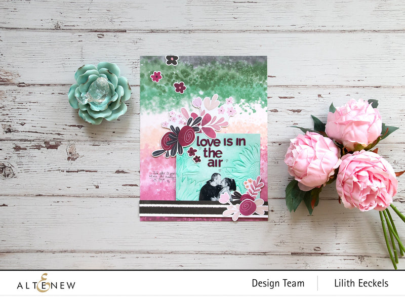 Adding 3D Embossing Folders to a Scrapbook Layout