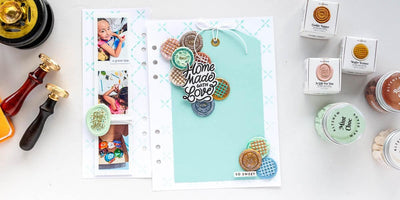 A New Creative Idea Featuring Wax Seals | Inspired By A Card with Nathalie + VIDEO
