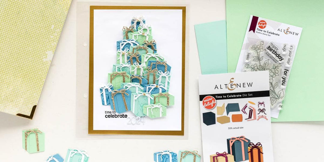 @altenew_ adding a holiday feel to your projects by Nathalie DeSousa