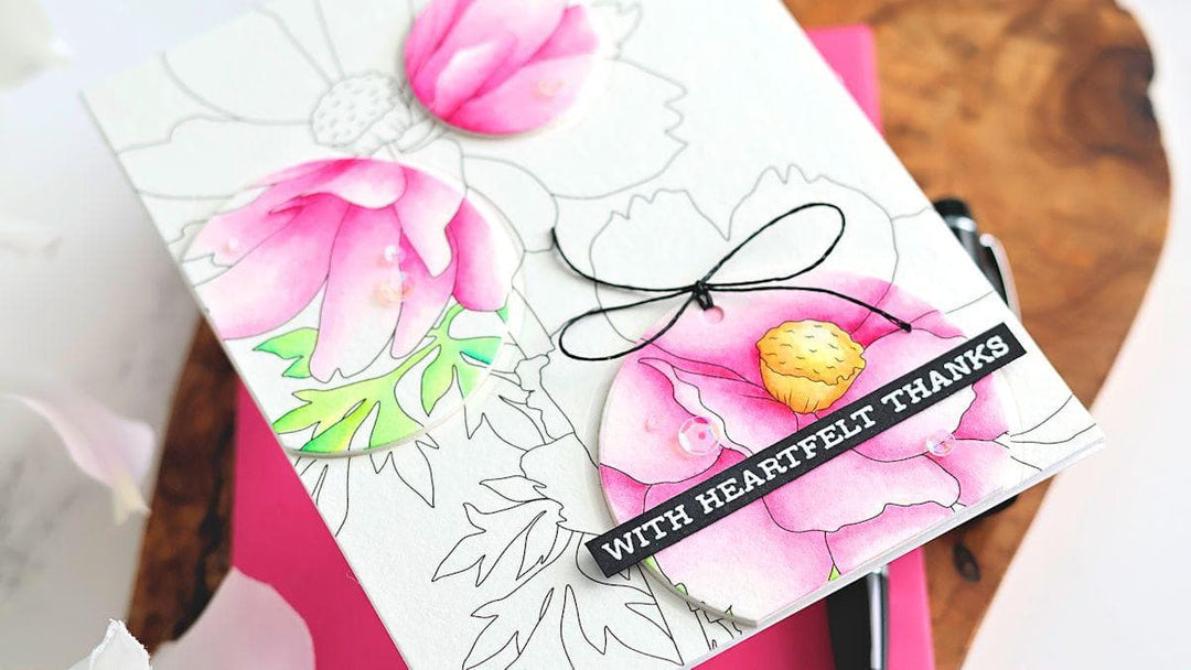 Spotlight Coloring by Michelle Short for Altenew