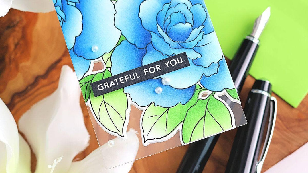 Tranparent Tag by Michelle Short for Altenew