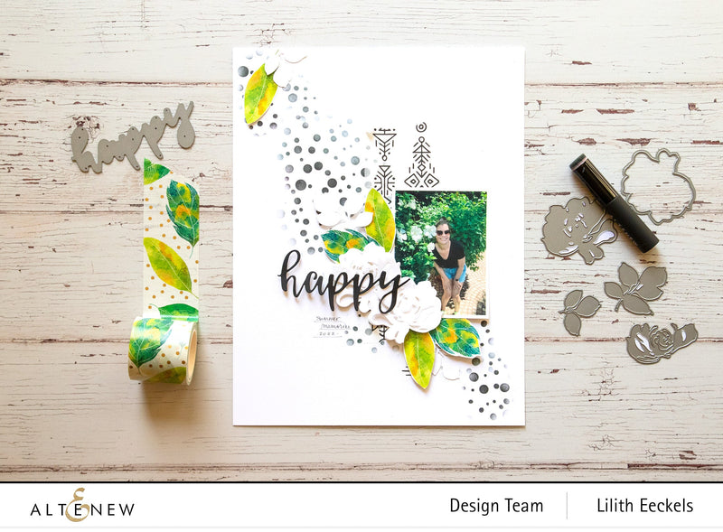 Create a Funky Background Using a Stencil (with Video Tutorial!)