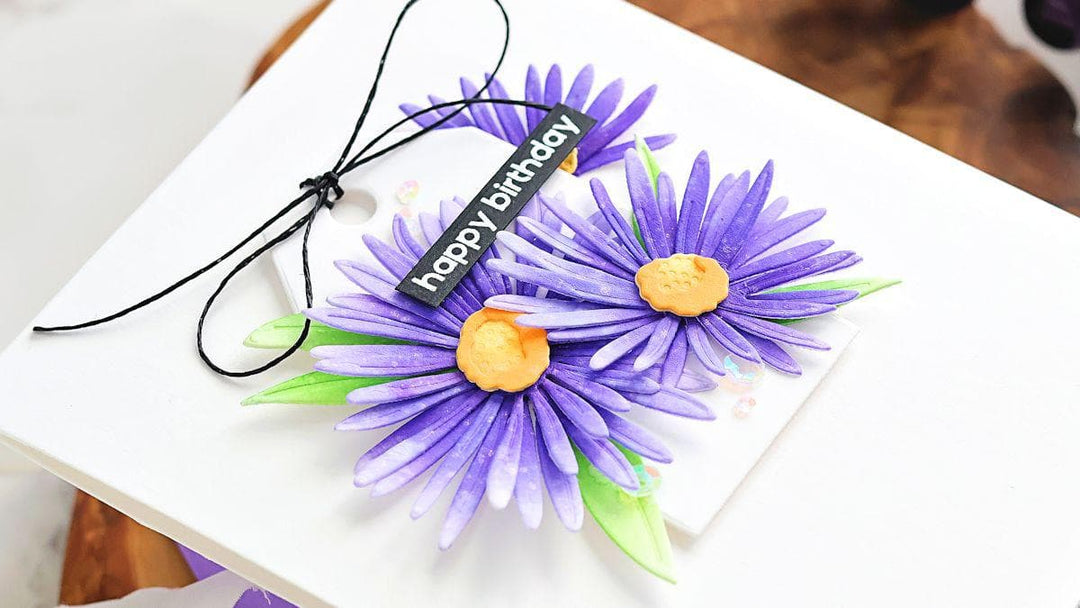 Water Splattered Die-Cuts by Michelle Short for Altenew