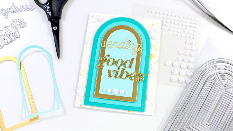 Easy Layered Card Idea: Create Depth with Nesting Dies