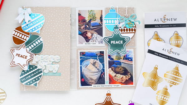 @altenew_simple and brilliant holiday crafting with Jolly Ornaments by Nathalie DeSousa