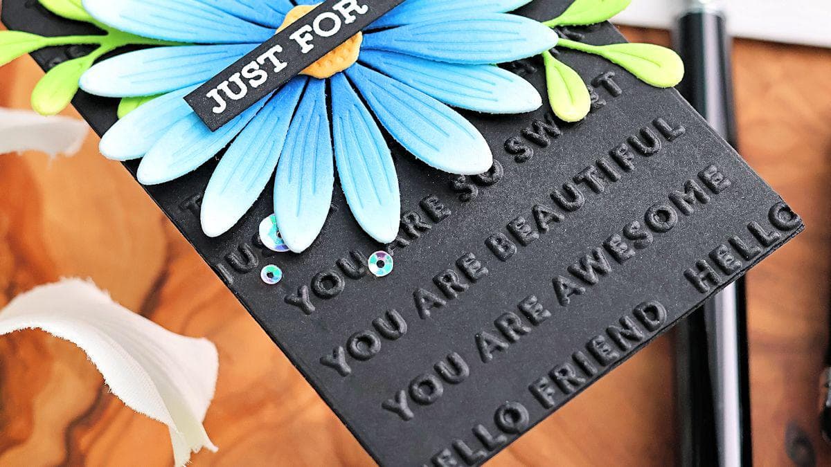 Sentiments as a Background by Michelle Short for Altenew