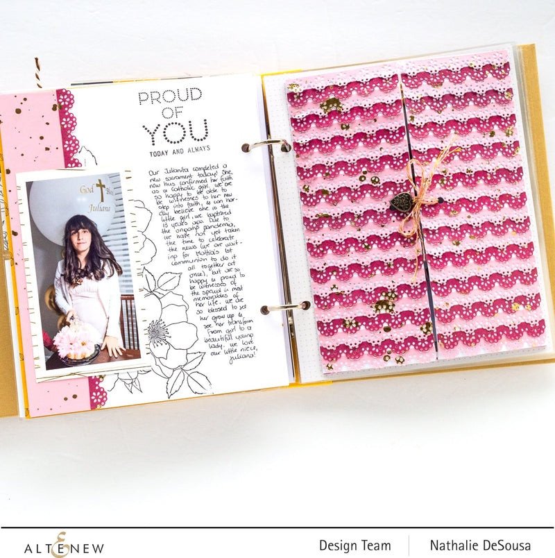 Creating A New Interactive Memory Keeping Layout feat. Note For You Die Set ( +video tutorial)