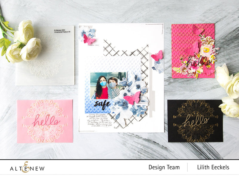 4 Fun Projects with Embossing folders