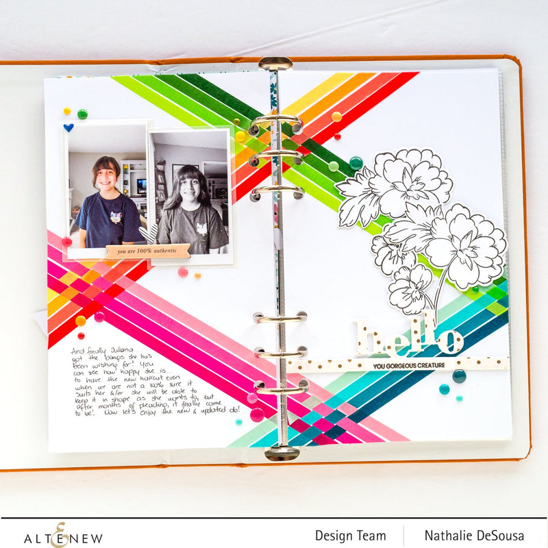Washi Tape Magic On Memory Keeping Layout (With Video Tutorial!)