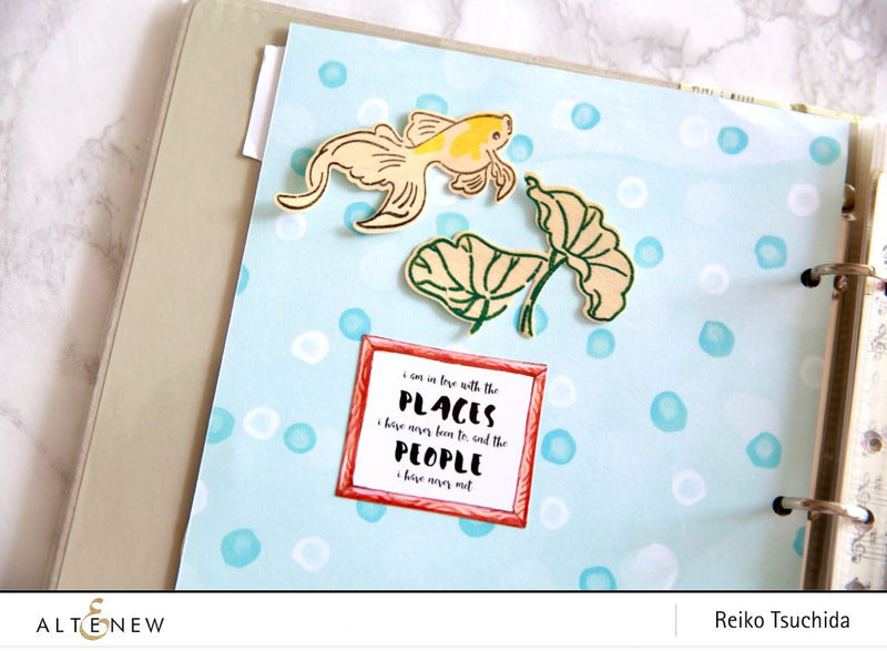 3 Paper Crafting Projects using Goldfish Pond Stamp Set