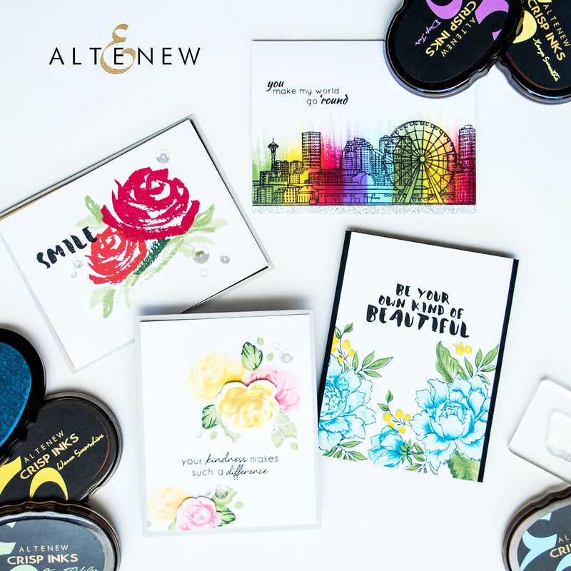 Craft and Hobby Association Show 2016 Workshop – Simple Stamping With Altenew Stamp and Inks