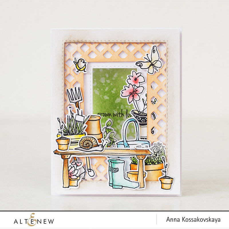 Garden Grow tunnel card