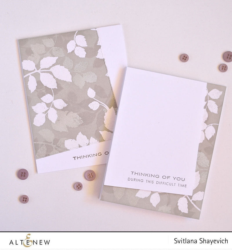 Layered Embossing Resist