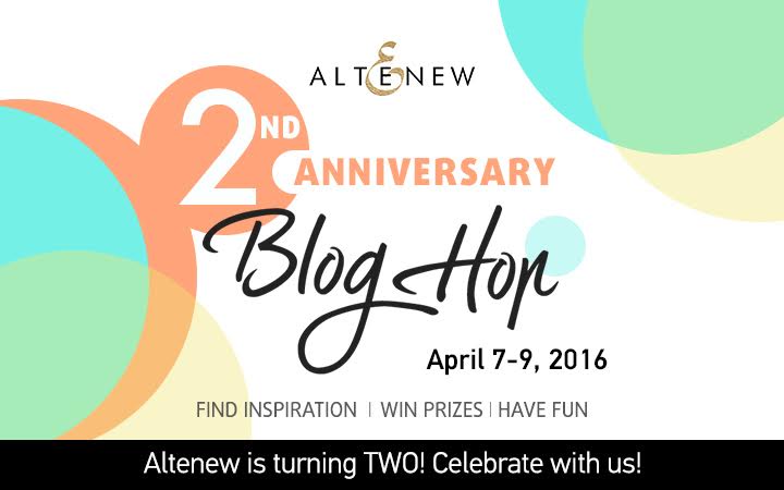 2nd Anniversary Blog Hop Day 1