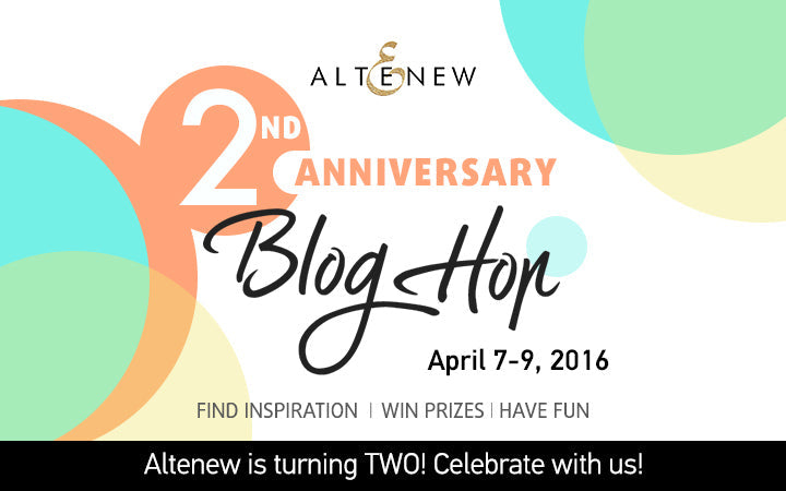 2nd Anniversary Blog Hop Day 2