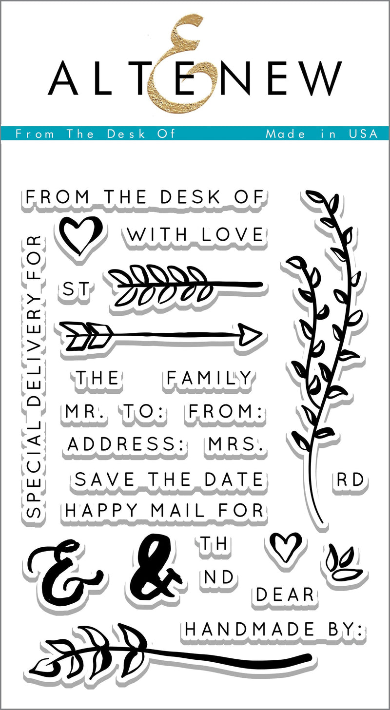 Stamp Focus: From The Desk Of