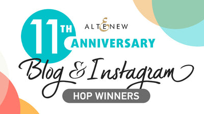 11th Anniversary Blog Hop + Instagram Hop Giveaway Winners (Over $3600 in Total Prizes!)