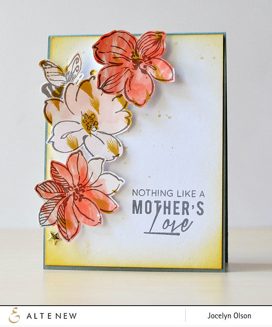 Stamping on Patterned Papers