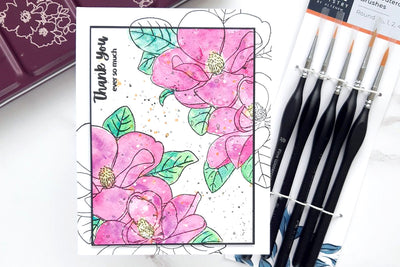 A Beginner’s Guide to Watercoloring Stamps