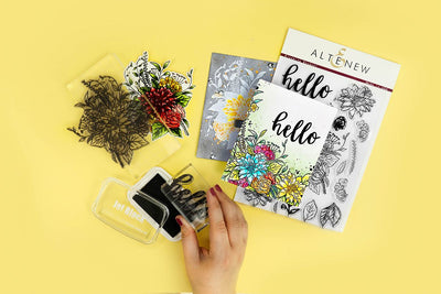 How to Stamp With an Acrylic Block for Beginners