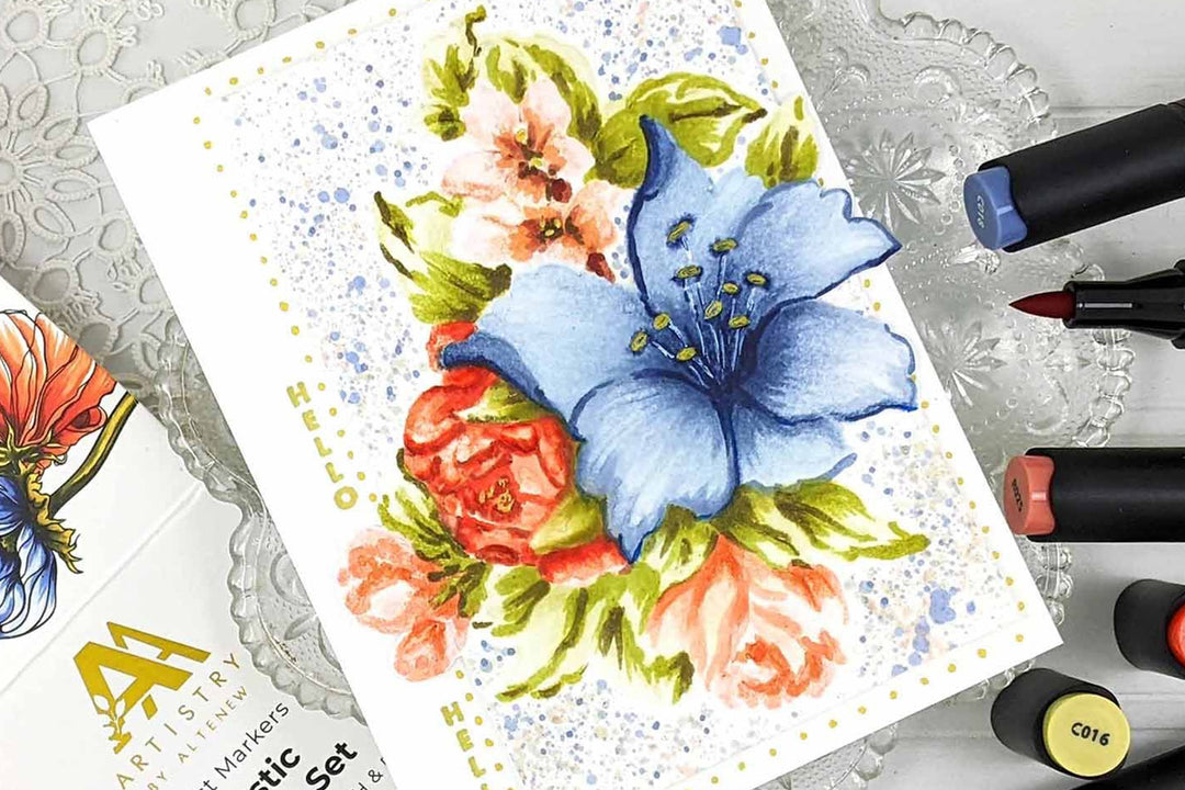 Alcohol Markers: How to Add Texture and Depth to Your Colors