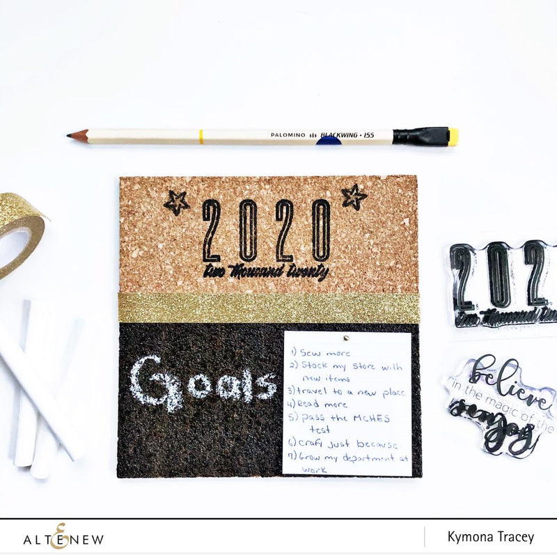 How to Create a Goal Message Board using Cork