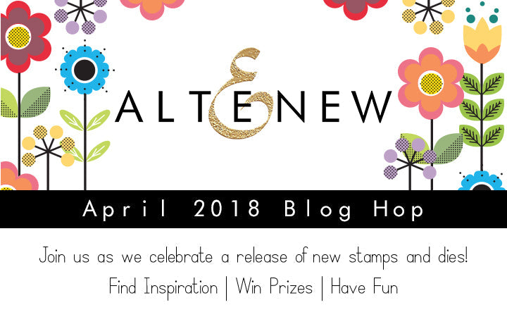 April 2018 Stamp & Die Release Blog Hop and Giveaway
