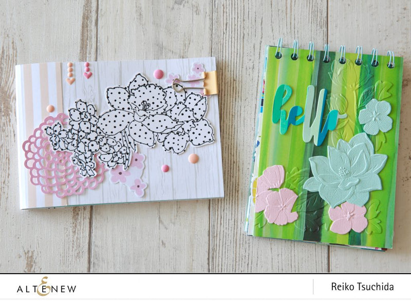 Create 2 Mini Albums Using 6x6 Scrapbook Paper Pack and Scoring Board