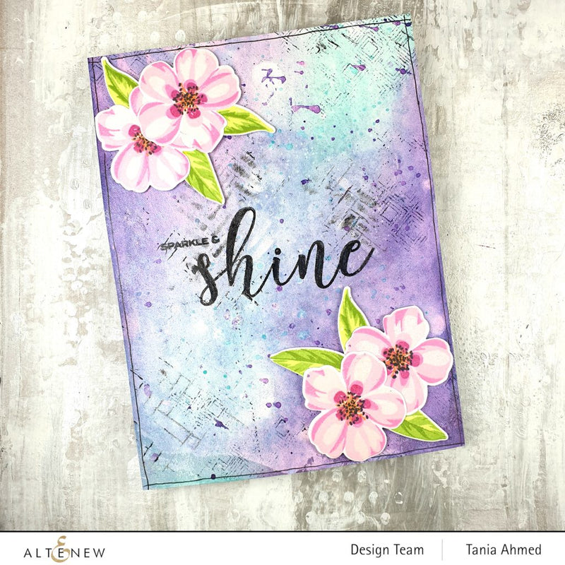 3 Mixed Media Projects with Flowering Cistus Stamp Set