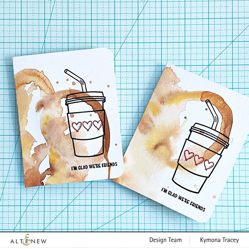 Fun Way to Create Watercolor Cards