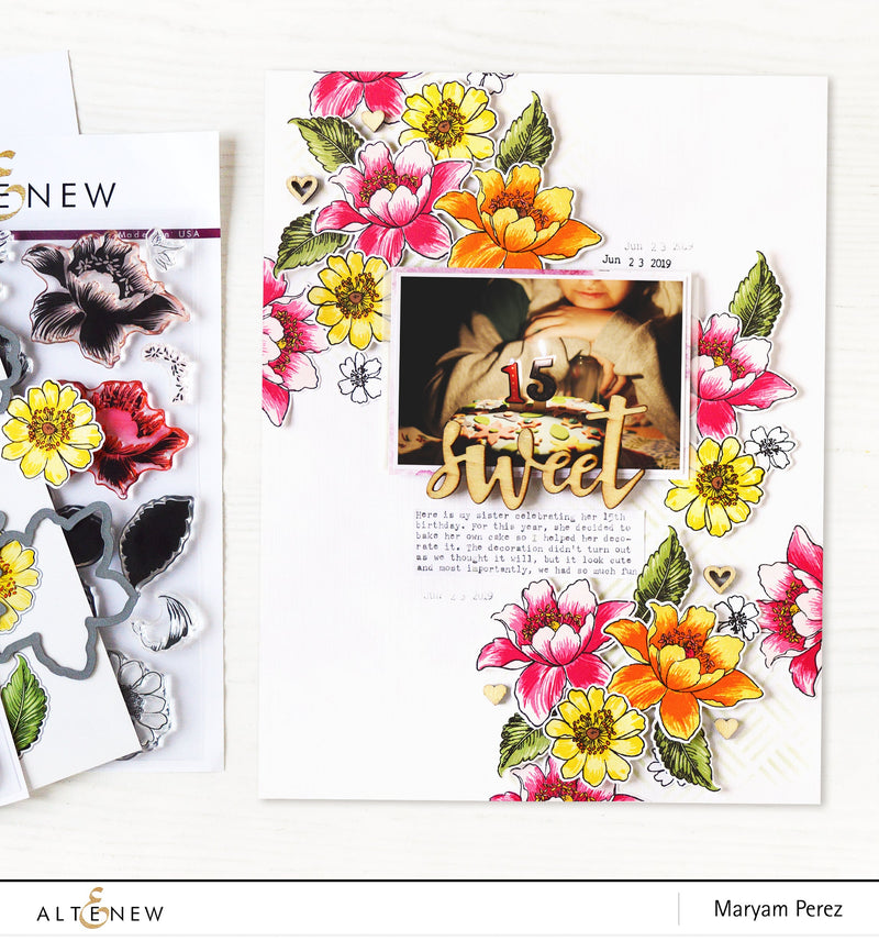 How to Create a Layout feat. Floral Treasures Creativity Kit + Video!